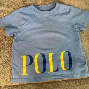 Polo Ralph Lauren Yellow Logo Tee